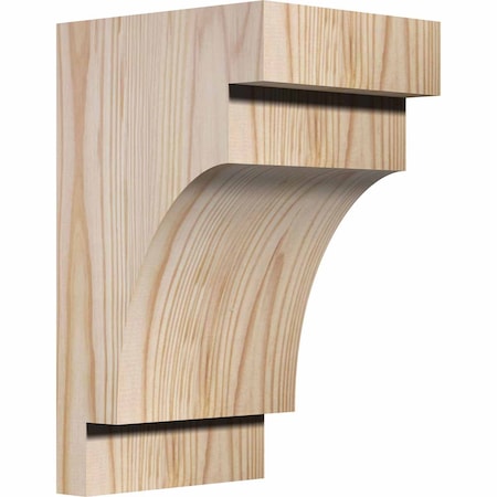 Ekena Millwork Mediterranean Smooth Corbel, Douglas Fir, 5 1/2"W x 6"D x 10"H COR06X06X10MED00SDF